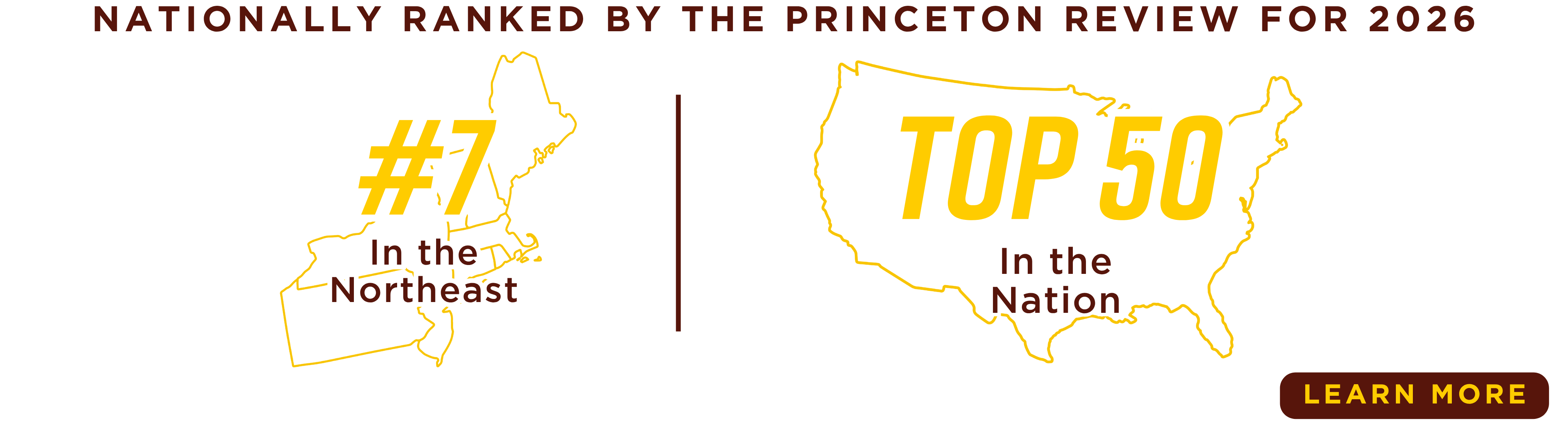 2026 Princeton Review Rankings banner